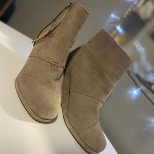 TOMS Kelsey Wedge Bootie